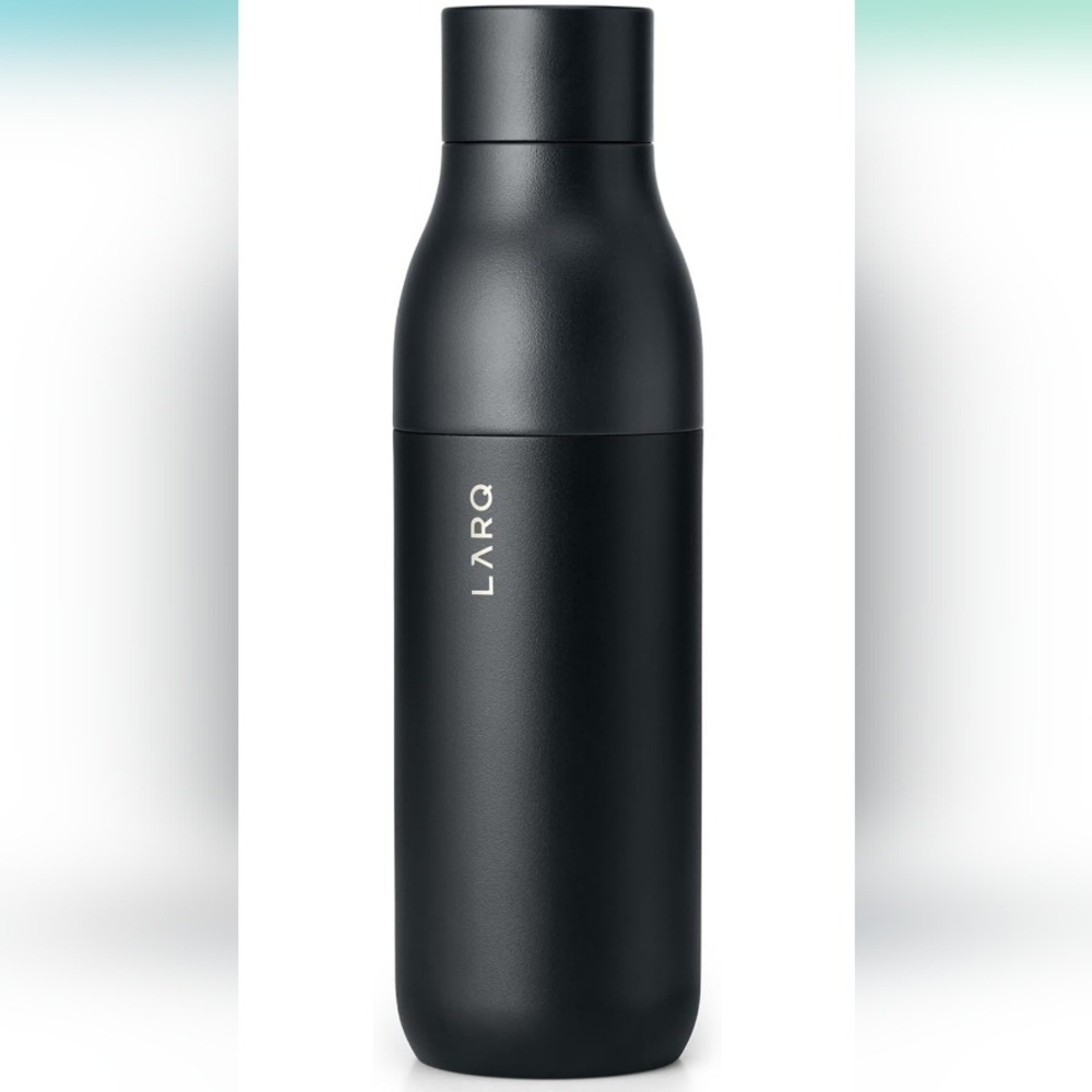 LARQ Obsidian Black Water Bottle with Filter